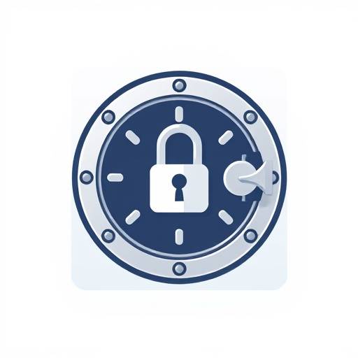 Icon of a secure vault representing secure business accounts